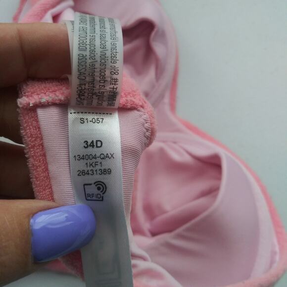 Victoria's Secret Pink Cocktail Essential Wicked Bikini Top Size 34 D - Picture 12 of 14